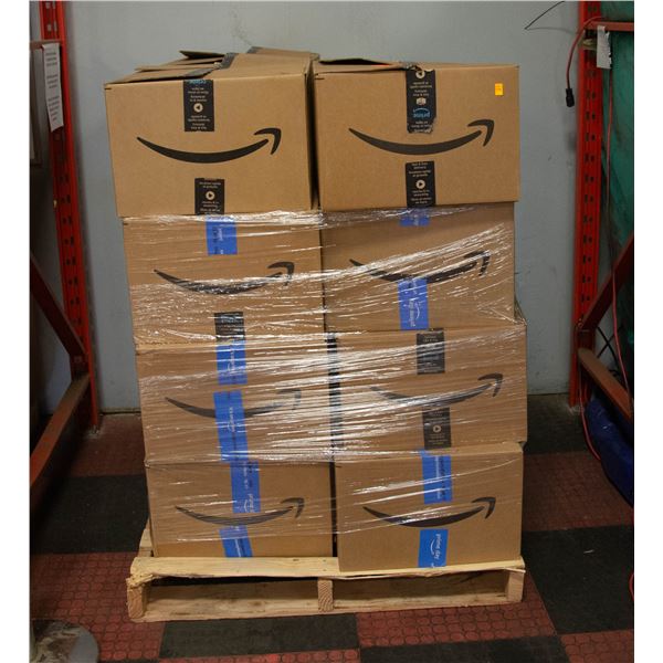 PALLET WITH 14 BOXES OF AMAZON BOOKS