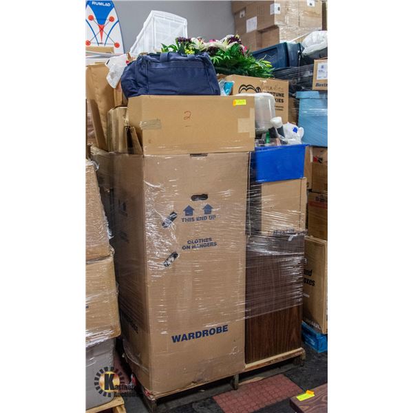 EXTRA LARGE PALLET OF ESTATE BAILIFF SEIZED ITEMS