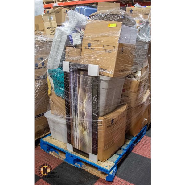 EXTRA LARGE PALLET OF ESTATE BAILIFF SEIZED ITEMS