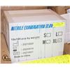 Image 1 : NEW CASE OF NITRILE EXAMINATION GLOVES SIZE XL