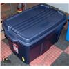 Image 1 : NEW HITOP RUBBERMAID ROUGHNECK 140 LITRE TOTE W/