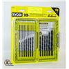 Image 1 : NEW RYOBI 25PC DRILL BIT SET
