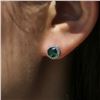 Image 2 : NEW LADIES MICRO-INLAID CLASSIC EARRINGS