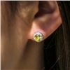 Image 1 : NEW LADIES MICRO-INLAID CLASSIC EARRINGS