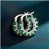 Image 1 : NEW LADIES MICRO-INLAID EARRINGS