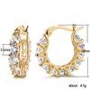 Image 2 : NEW LADIES MICRO-INLAID EARRINGS