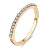Image 2 : NEW SIZE 7 LADIES MICRO INLAID STYLE RING