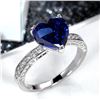 Image 1 : NEW SIZE 7 LADIES MICRO INLAID STYLE RING