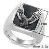 Image 2 : NEW SIZE 9 MEN'S DOMINEERING FALCON STYLE RING