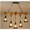 Image 1 : NEW RUSTIC KITCHEN ISLAND PENDANT LIGHT 5 LIGHT