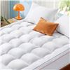 Image 1 : NEW BEDSURE MATTRESS PAD OVERFILLED DEEP POCKET