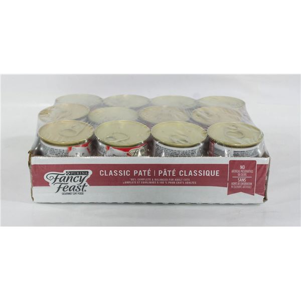 NEW 24 X 85G PURINA FANCY FEAST CLASSIC CAT FOOD