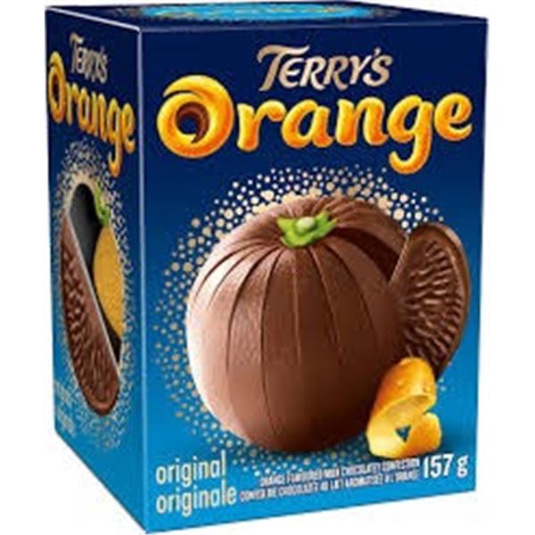 NEW 4 X 157G TERRYS ORANGE ORIGINAL