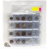 Image 1 : x100 VARIOUS WORLD COIN COLLECTION IN PAGES