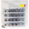 Image 1 : x100 VARIOUS WORLD COIN COLLECTION IN PAGES