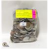 Image 1 : 2.5 POUNDS BAG OF VARIOUS VINTAGE WORLD COINS