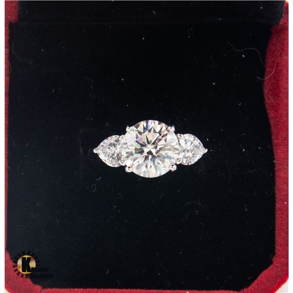 #1501-3.00 CT GRA CERTIFIED ROUND BRILLIANT CUT