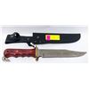 Image 1 : 14 INCH BOWIE KNIFE WITH SHEATH