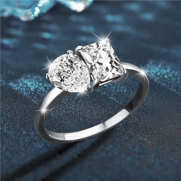 2.25 CT GRA CERTIFIED SQUARE WATERDROP SHAPED