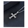 Image 5 : 1 CT GRA CERTIFIED FULL INLAID CROSS BRILLIANT