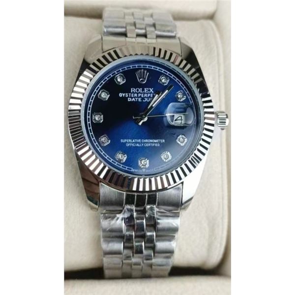 NEW REPLICA R0LEX QUARTZ "DATEJUST" WATCH