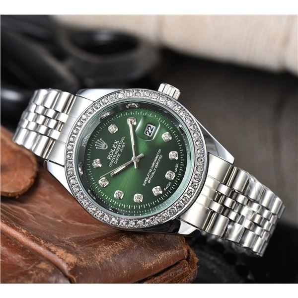 NEW REPLICA R0LEX "DATE JUST" QUARTZ WATCH