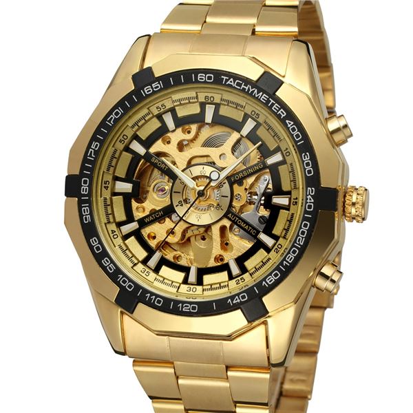 NEW AUTOMATIC SKELETAL FORSINING WATCH