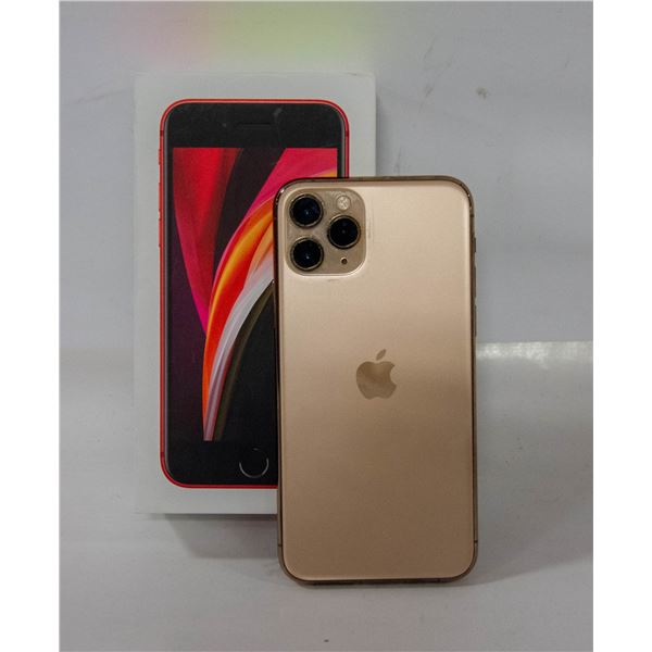 IPHONE 11 PRO; GOLD; 256 GIG