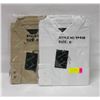 Image 1 : NEW MEN'S SHIRTS 1 WHITE 1TAN SIZE M