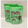 Image 1 : NEW 2 M&M'S MINT CHOCOLATE 165GM