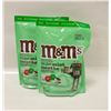 Image 1 : NEW 2 M&M'S MINT CHOCOLATE 165GM