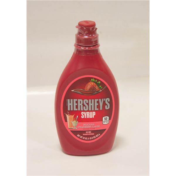 NEW HERSEY STRAWBERRY SYRUP TOPPER 623G