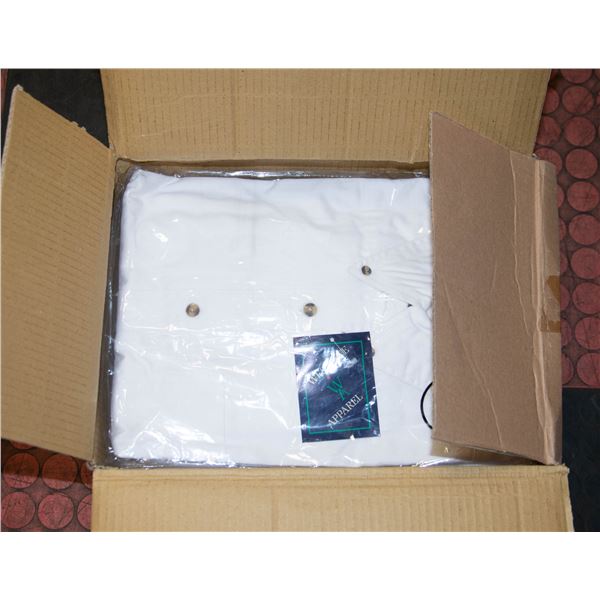 NEW MEN'S SHIRTS CASE OF 9 WHITE SIZE XL
