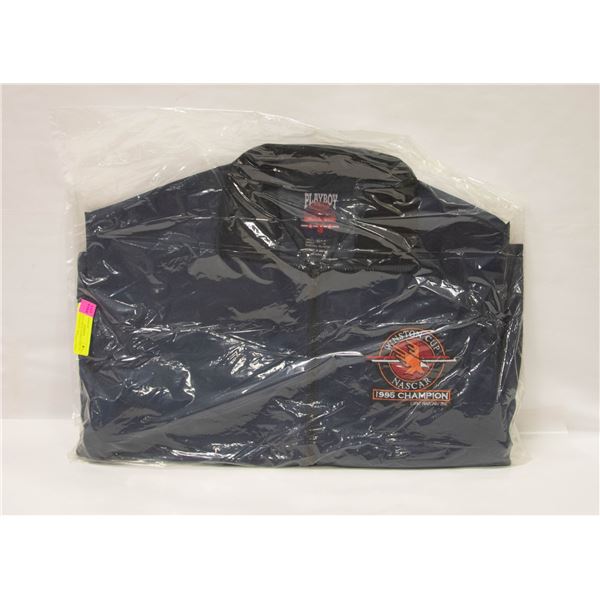NEW NAVY BLUE JACKET SIZE XL W/ WINSTON CUP 1995