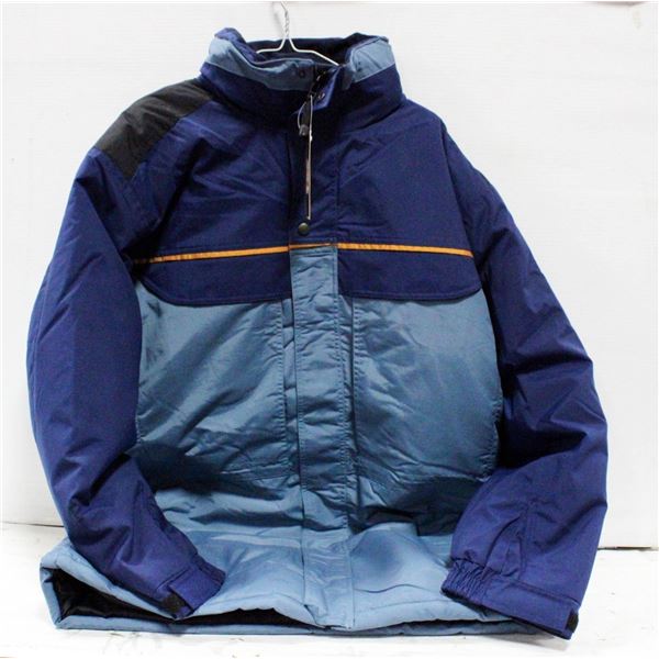 NEW DRAGON COLLECTION BLUE WINTER JACKET L