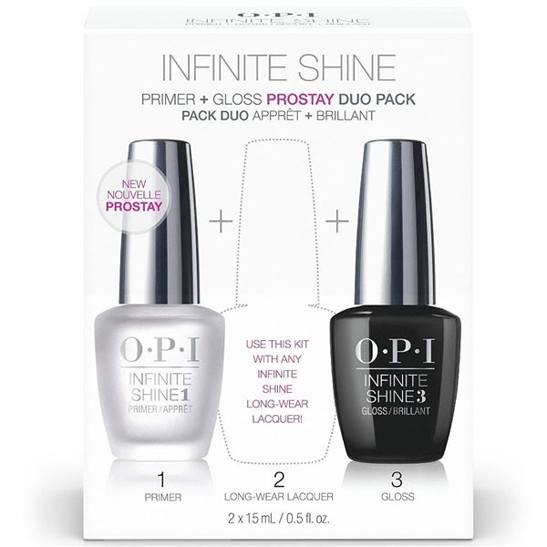NEW OPI INFINITE SHINE PRIMER + GLOSS PROSTAY DUO