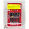 Image 1 : MILWAUKEE IMPACT MAGNETIC NUT DRIVER SET 4PC