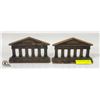 Image 1 : PARTHENON CAST IRON BOOKENDS