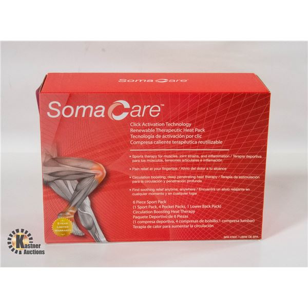 NEW 6PCS SOMA CARE SPORT CLICK ACTIVATION REUSABLE