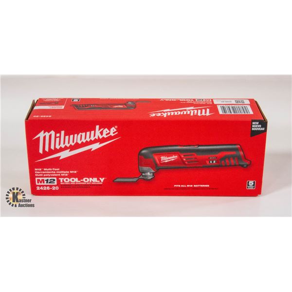 NEW MILWAUKEE M12 CORDLESS MULTI-TOOL  TOOL ONLY