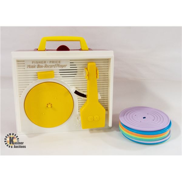 FISHER PRICE 2014 RECORD PLAYER