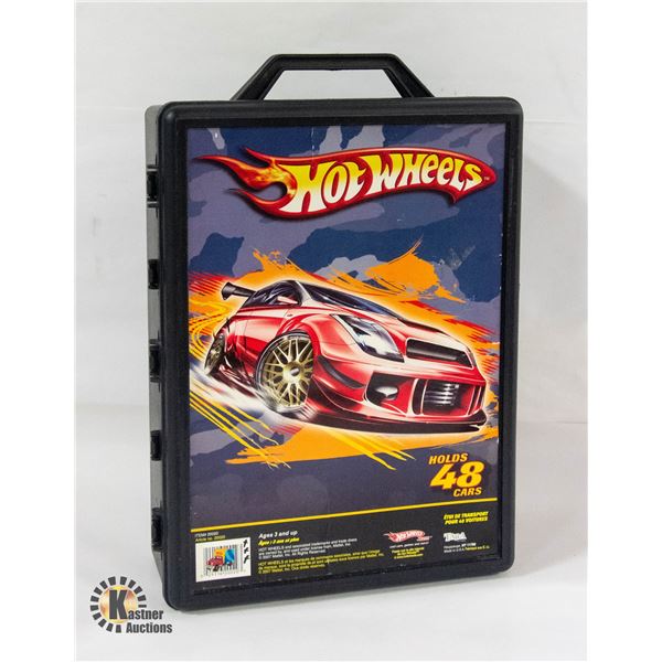 VINTAGE 2007 HOTWHEELS CARRY CASE