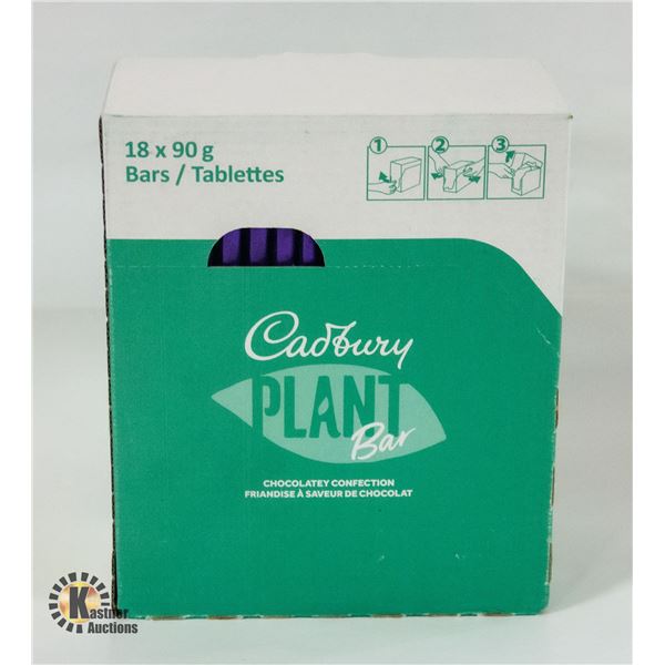 CASE OF 18 CADBURY CHOCOLATE BARS BB SEPT 2024