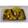 Image 1 : TWO 25 FT TWIST-LOCK EXTENSION CORDS