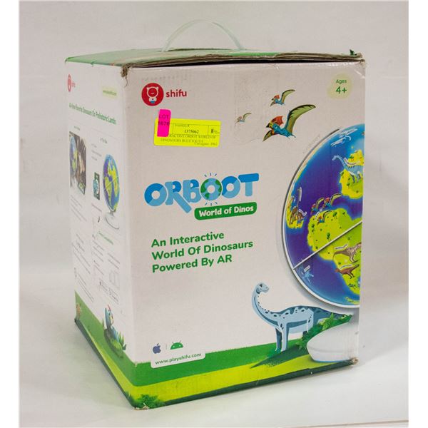 INTERACTIVE ORBOT WORLD OF DINOSOURS BLUETOOTH