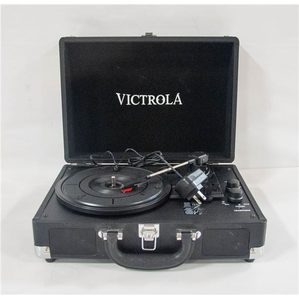 VICTROLA PORTABLE RECORD PLAYER WITH BLUETOOTH