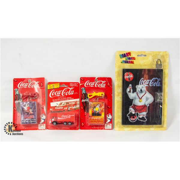 VINTAGE 4 (NEW) COCA-COLA