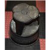 Image 1 : ROLLING LOCK STEP STOOL – METAL