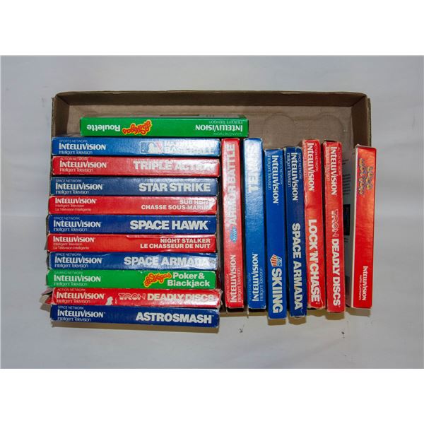 LOT OF INTELLIVISION GAMES