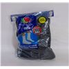 Image 1 : BLACK CREW SOCKS 12-16 SIZE 6-PACK FRUIT OF LOOM